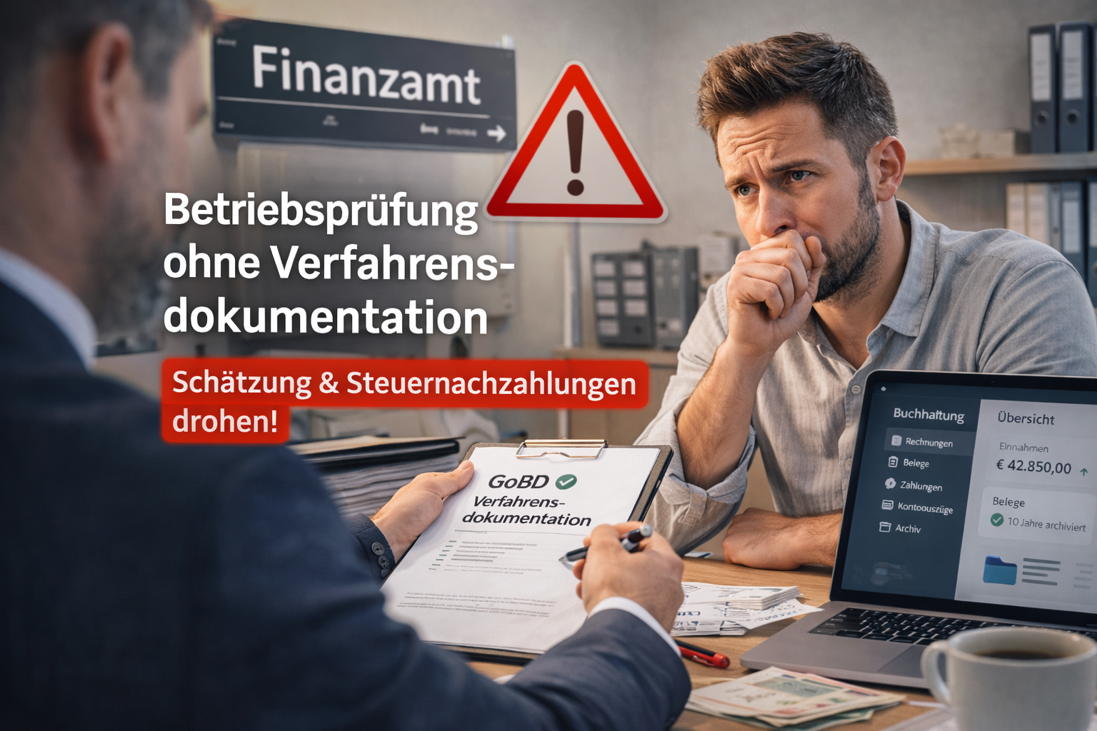 Was passiert bei einer Betriebsprüfung ohne Verfahrensdokumentation?